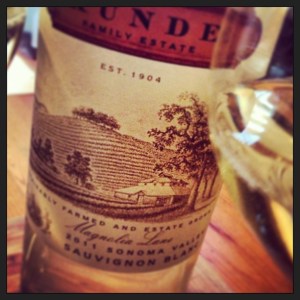 Kunde 2011 Sauv Blanc